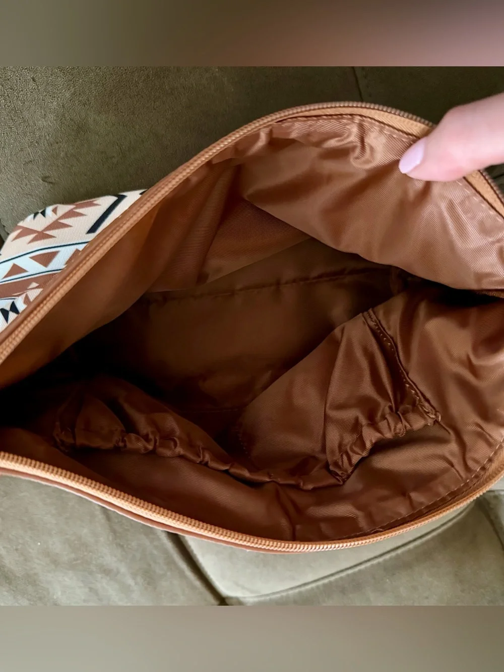 Wrangler Tribal Cosmetic Bag NWT